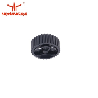 Long Life Auto Cutter Parts Pulley Gear Black Part No 128047 For Cutter Machine