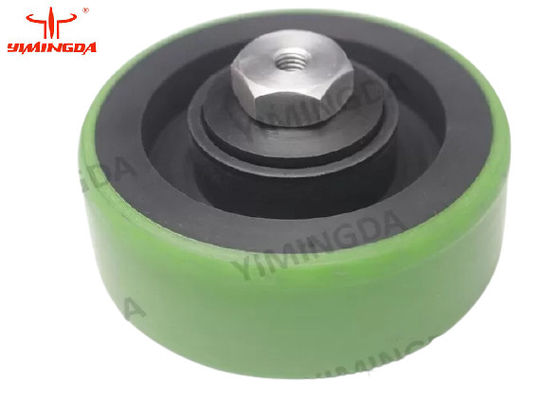 050-745-005 Cutting Machine Spare Parts Round Green Wheel For Spreader XLS50 XLS125