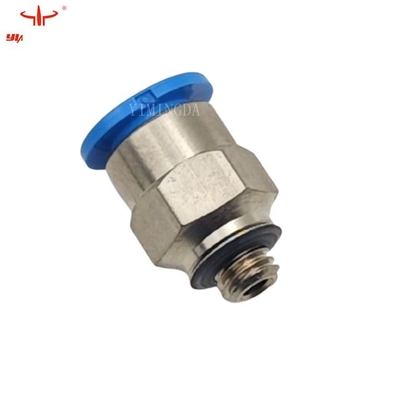 Part No 054790 Pneumatic Plug Screw QSM-M5-6 For Bullmer D-8002 Cutter