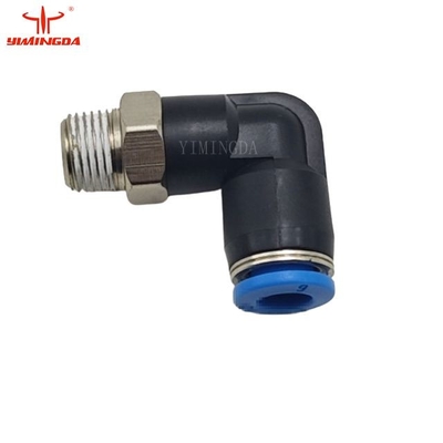 Pneumatic L-Plug Screw QSL-1/8-6 For Bullmer D-8002 Cutter Part No 054801