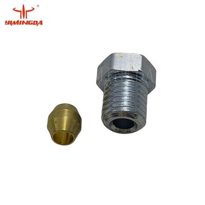 Textile Cutter Machine Part No. 060866 Oil Hose Connection Screw For Bullmer Procut Xl7501