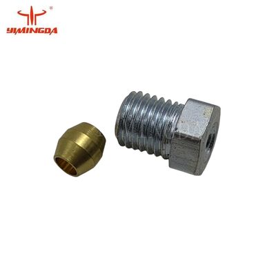 Textile Cutter Machine Part No. 060866 Oil Hose Connection Screw For Bullmer Procut Xl7501