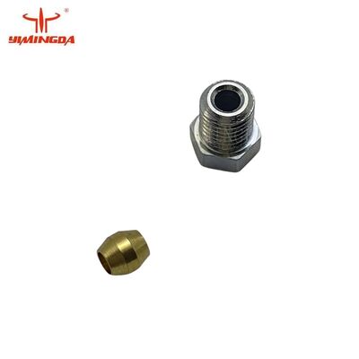 Textile Cutter Machine Part No. 060866 Oil Hose Connection Screw For Bullmer Procut Xl7501