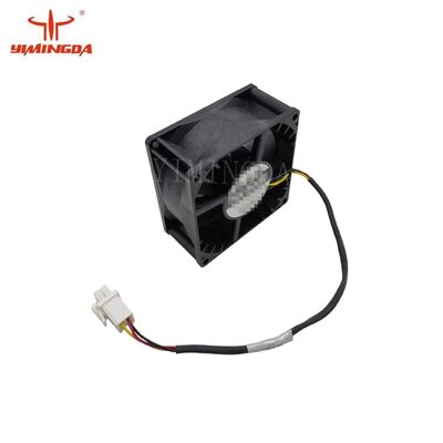 Textile Cutter Machine Spare Part No. 1012453000 / 1011409000 Fan, 80x80x38mm, 90CFM, 24VDC