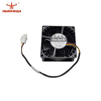 Textile Cutter Machine Spare Part No. 1012453000 / 1011409000 Fan, 80x80x38mm, 90CFM, 24VDC